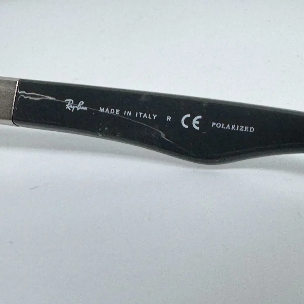 Ray‎ Ban RB3672 003/82 Sunglasses Gray /Shiny Silver Frame Only 60-17-135 H16991